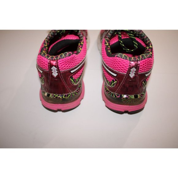ASICS womens running shoes pink size 7 - Picture 7 of 11